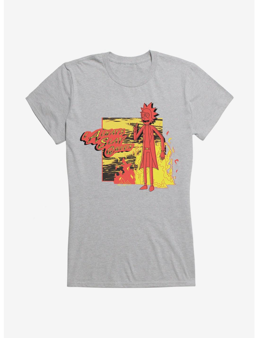 Rick And Morty Slay Queen Girls T-Shirt