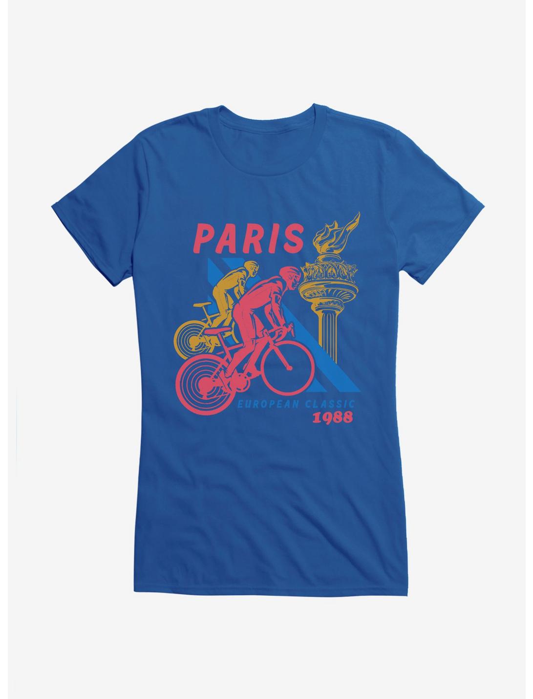 Olympic Cycling Paris 1988 Girls T-Shirt