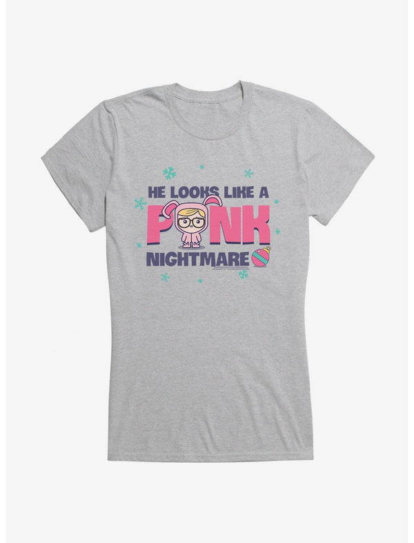 A Christmas Story Chibi Pink Nightmare Girls T-Shirt