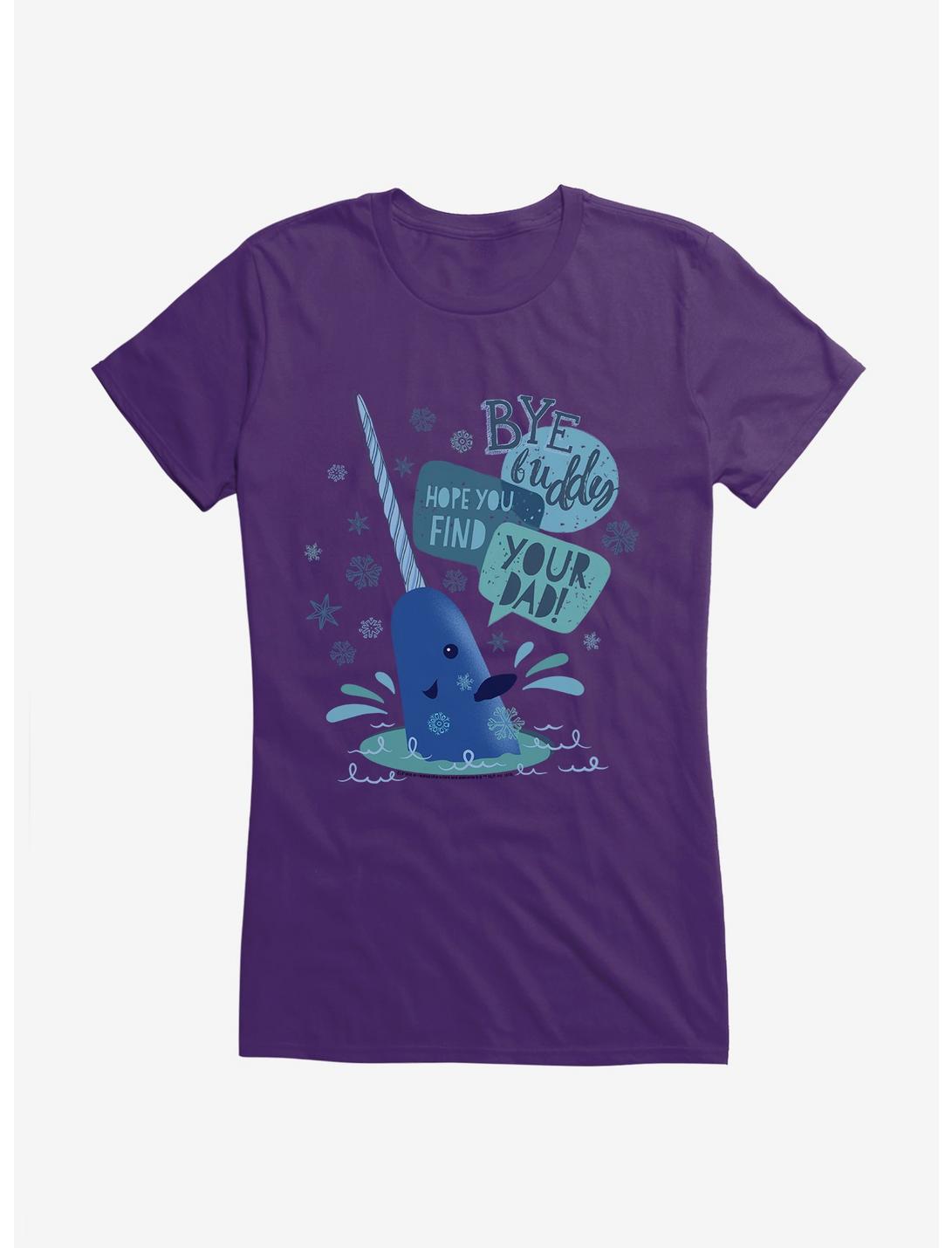 Elf Mr. Narwhal Farewell Girls T-Shirt