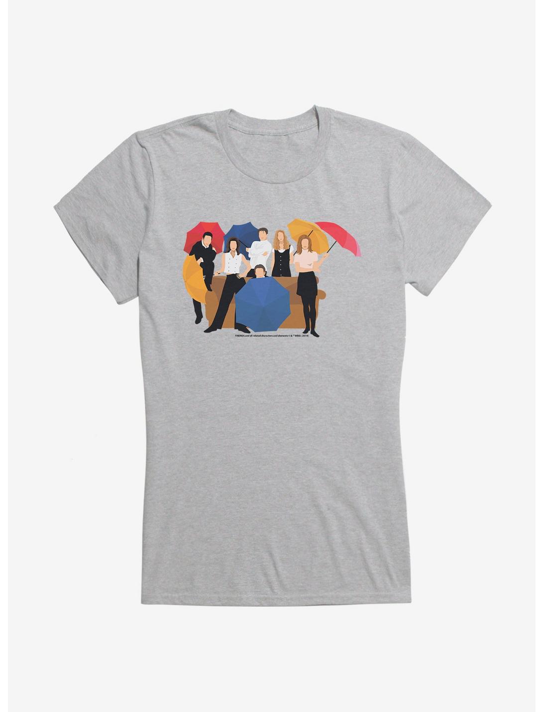 Friends Character Silhouettes Girls T-Shirt