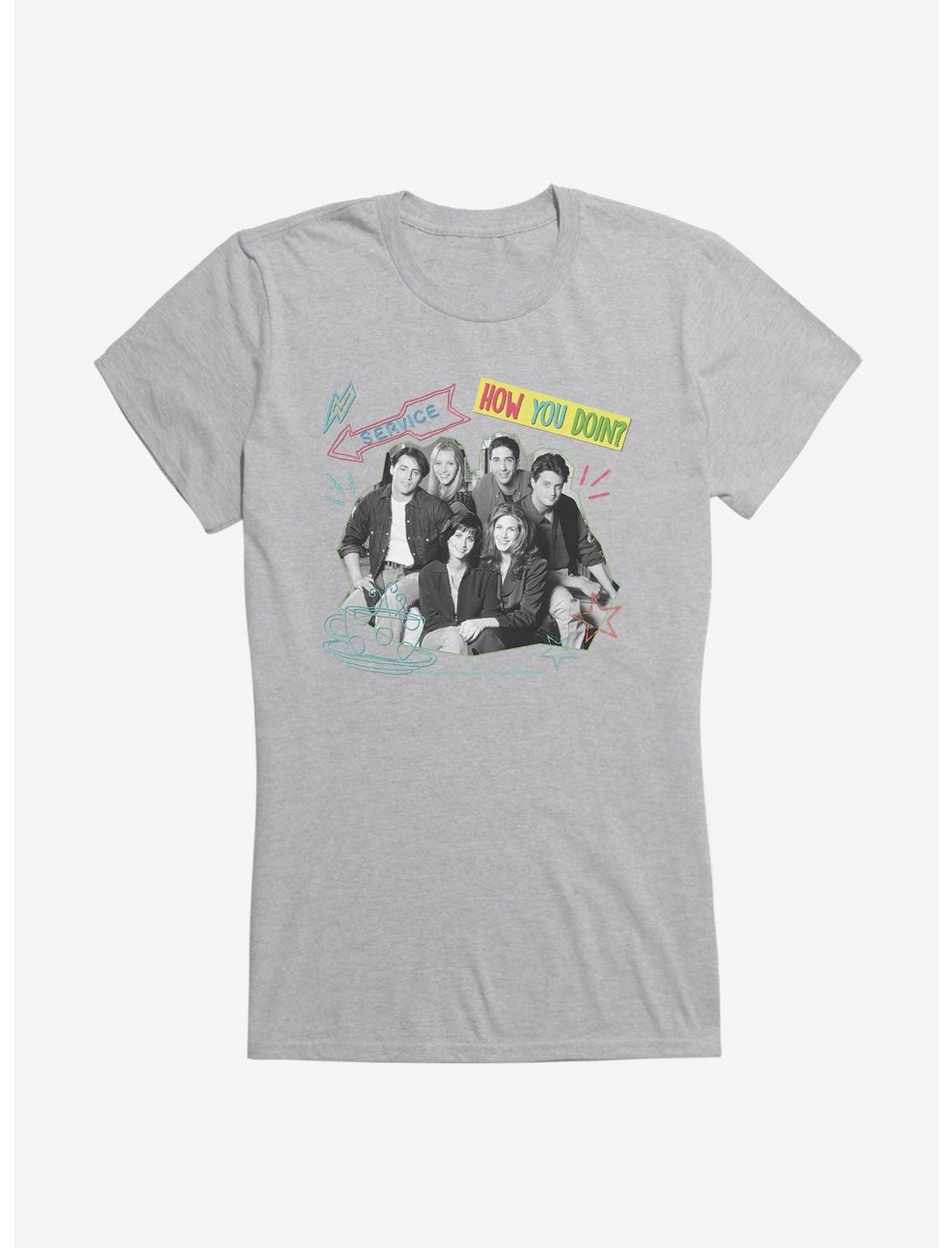 T-shirt pour filles Friends Neon Icon Signs