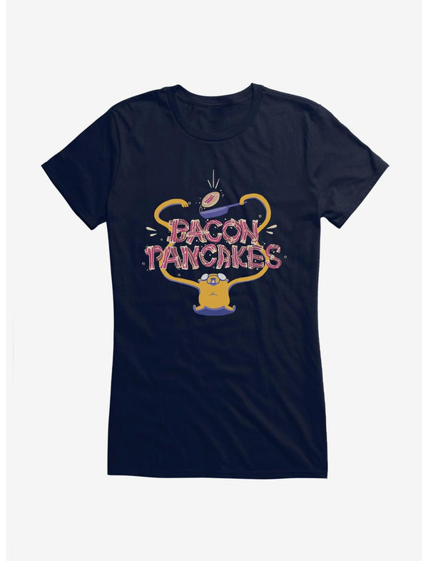 T-shirt pour filles Adventure Time Jake Bacon Pancakes