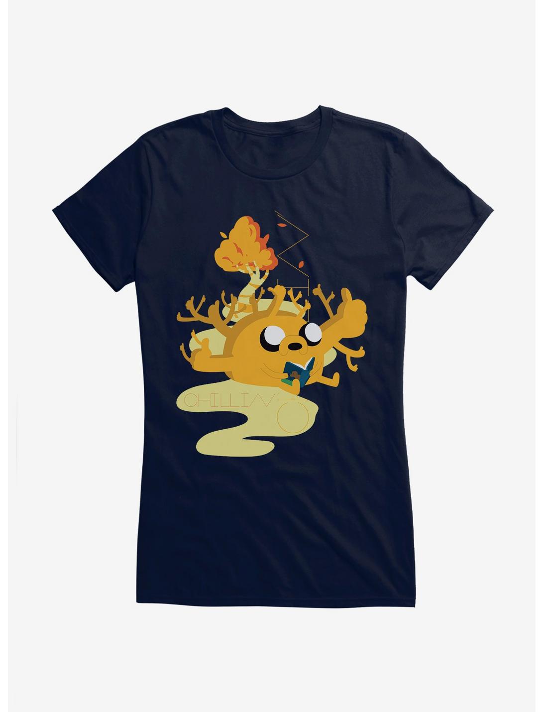 T-shirt Fille Adventure Time Jake Chillin