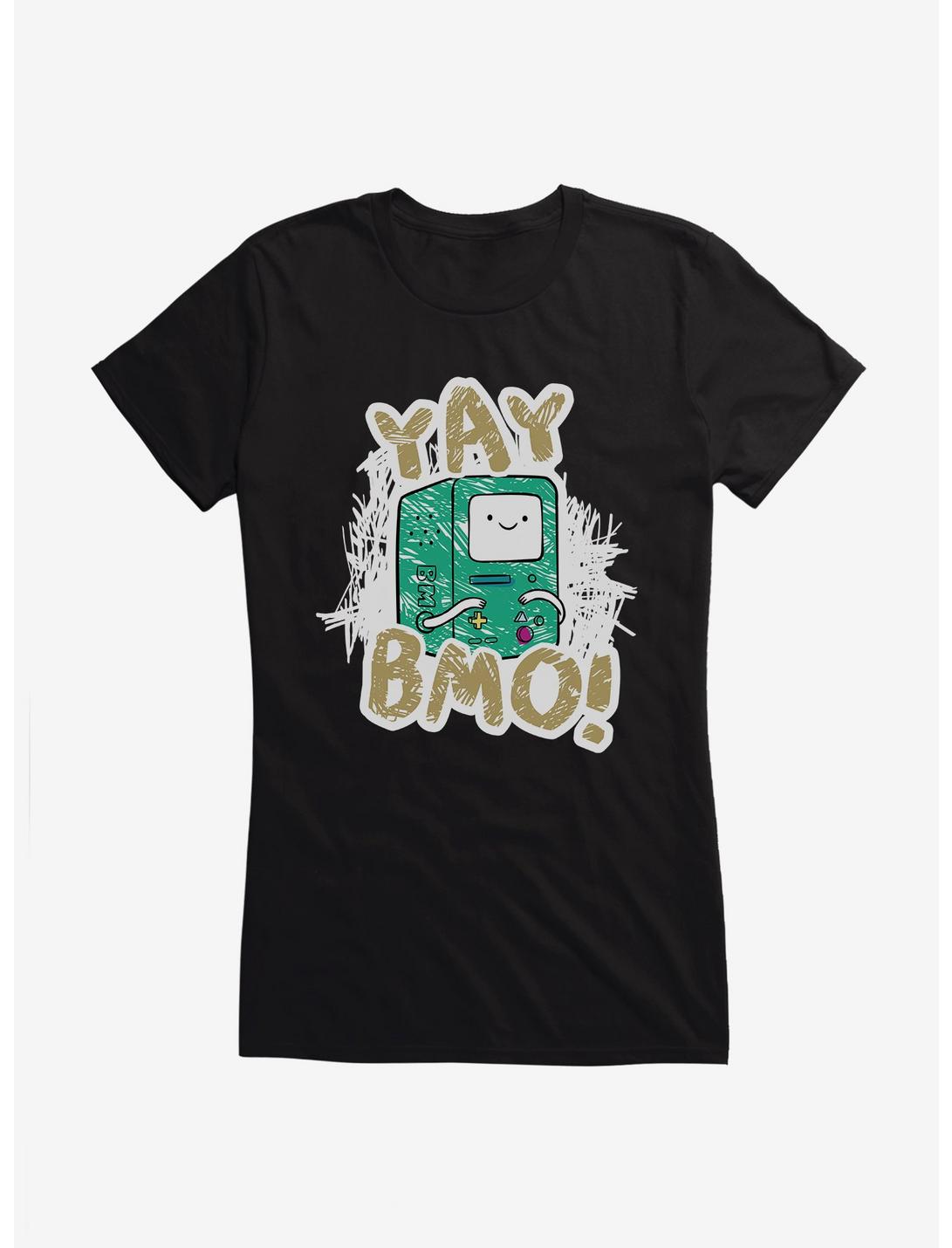 Adventure Time Yay BMO Girls T-Shirt