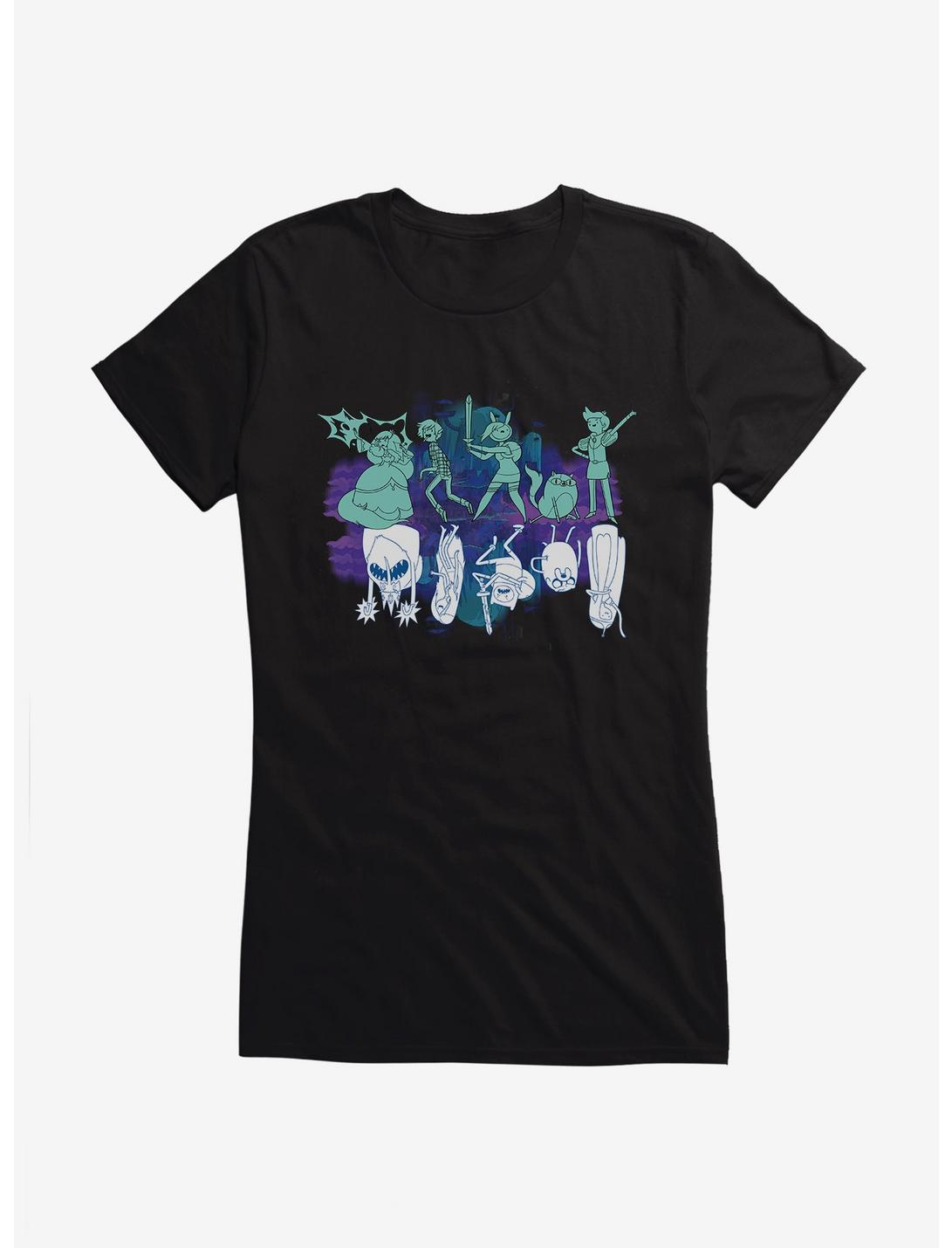 T-shirt Fille Personnages Équivalents Adventure Time
