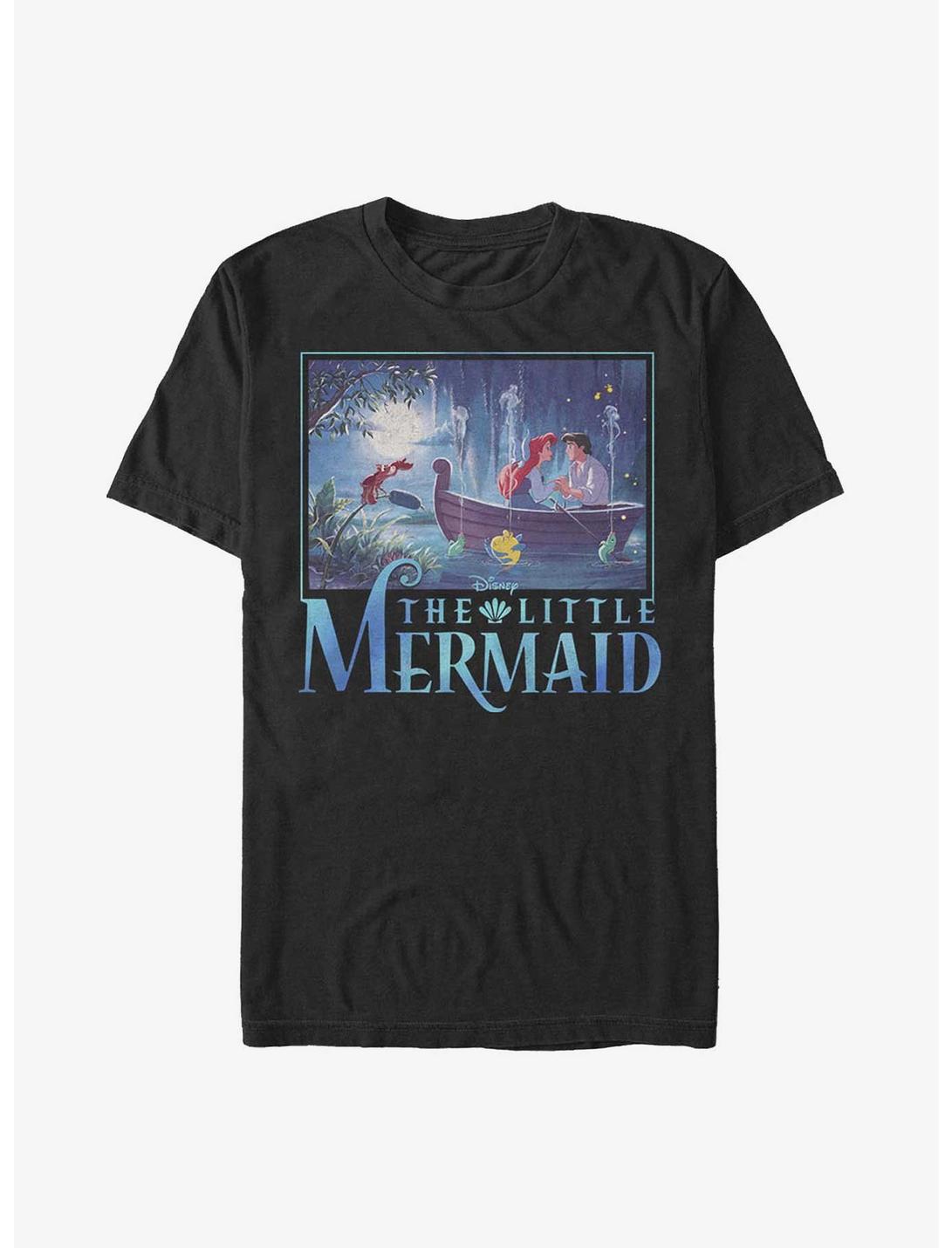 Disney The Little Mermaid Ariel & Eric Boat Portrait Heavyweight T-Shirt
