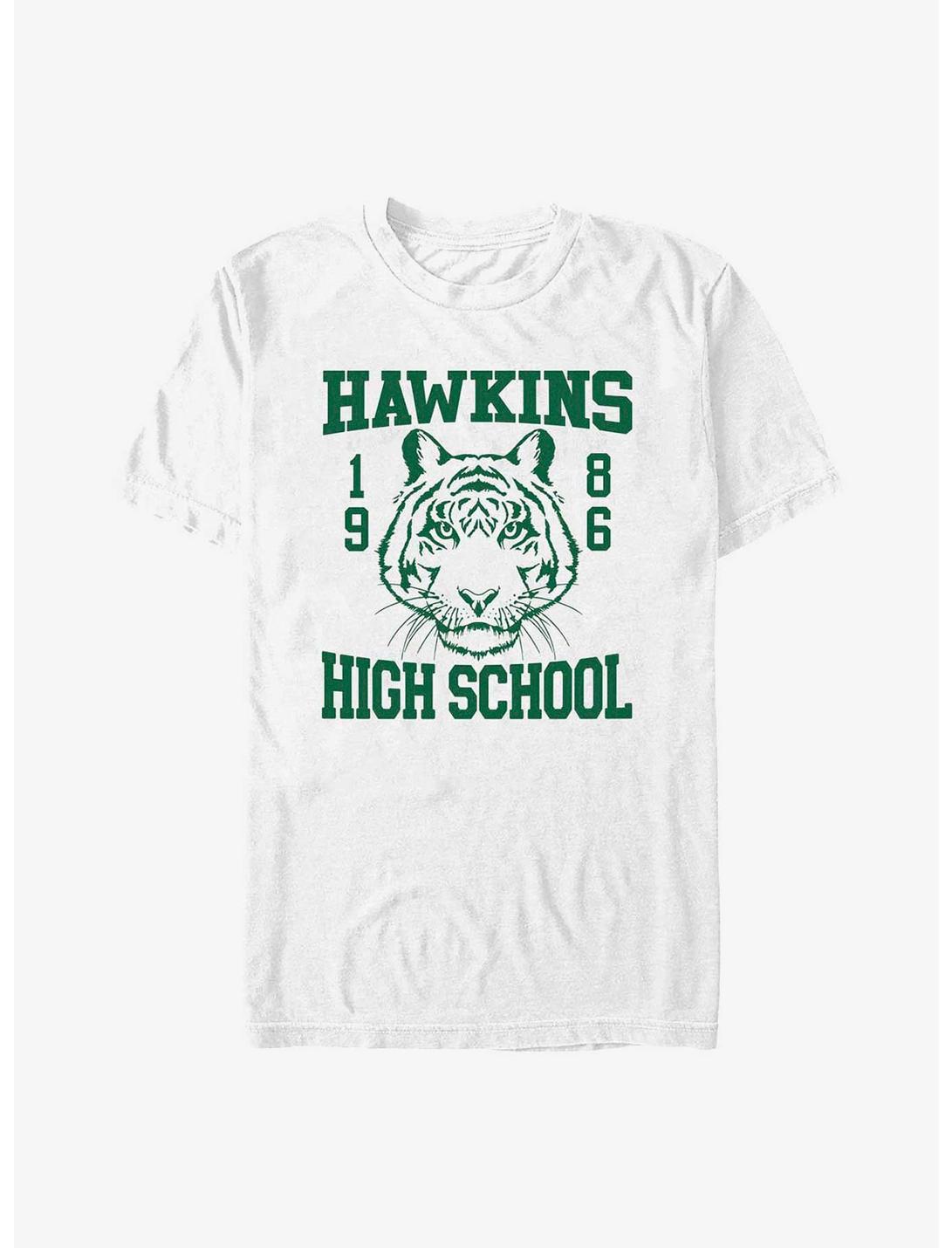 T-shirt épais Stranger Things Lycée de Hawkins 1986