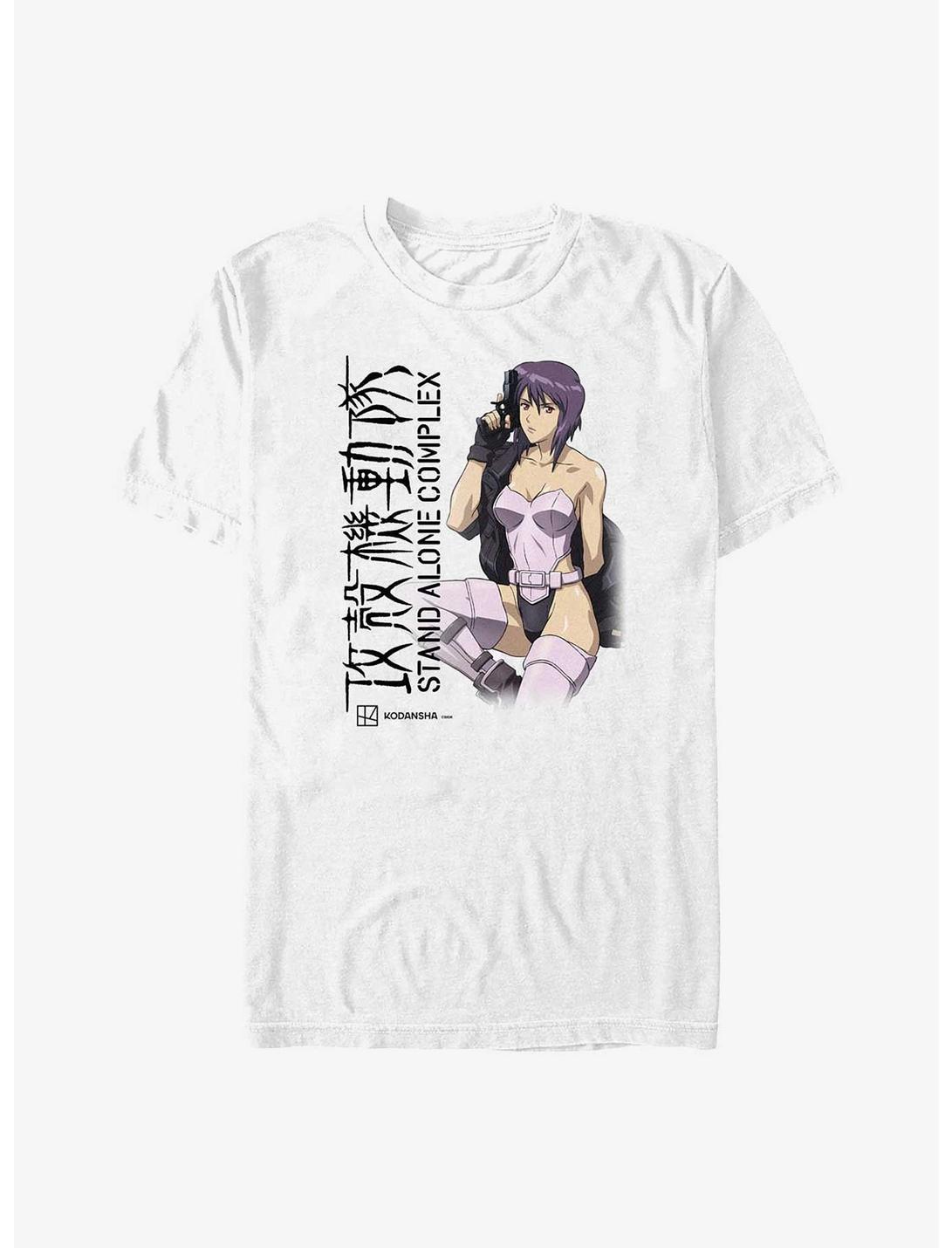 Ghost in the Shell Motoko Kusanagi Stand Alone Complex Heavyweight T-Shirt