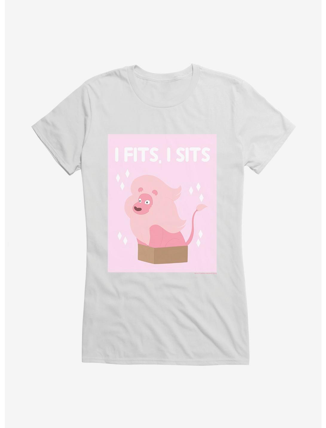 Steven Universe Lion I Fits, I Sits Girls T-Shirt