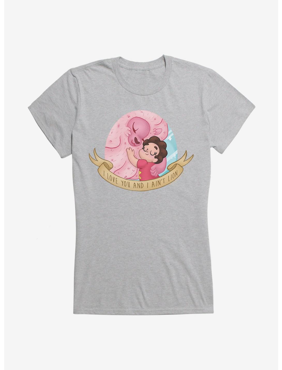 Steven Universe I Love You And I Ain't Lion Girls T-Shirt