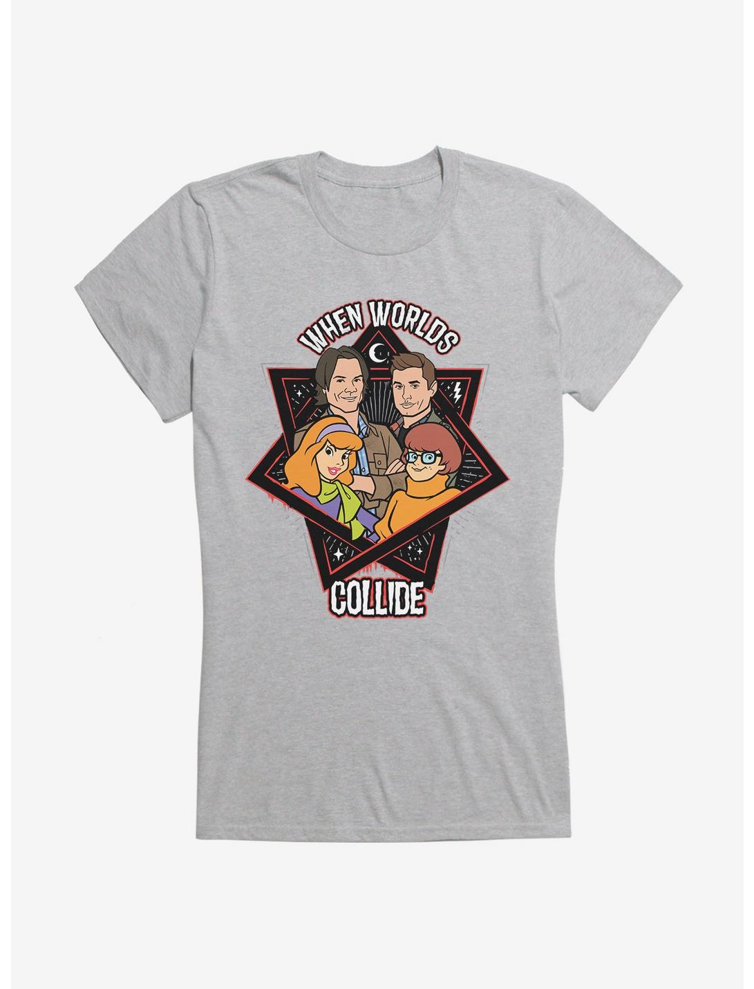 T-shirt Supernatural ScoobyNatural Worlds Collide pour filles