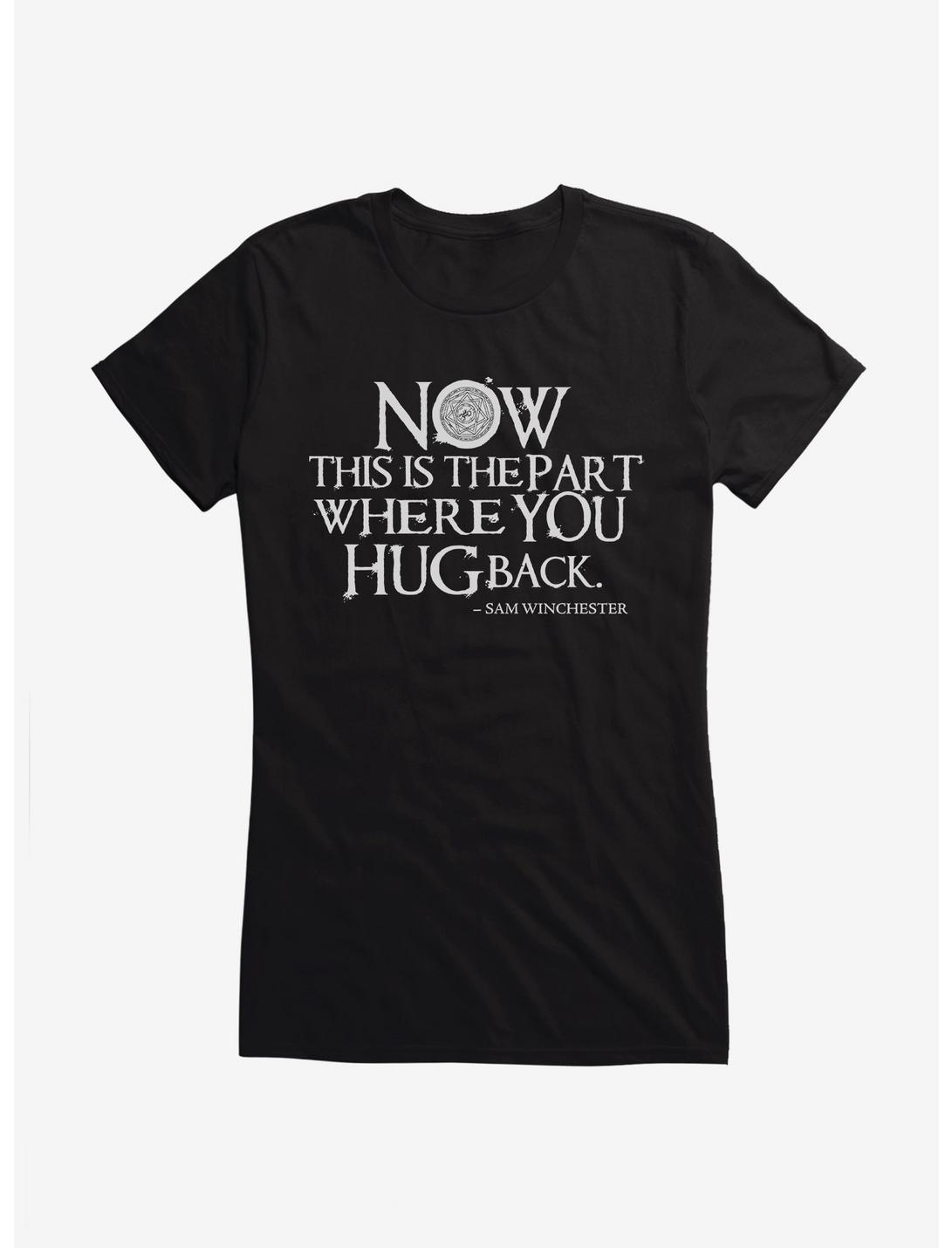 Supernatural Hug Girls T-Shirt
