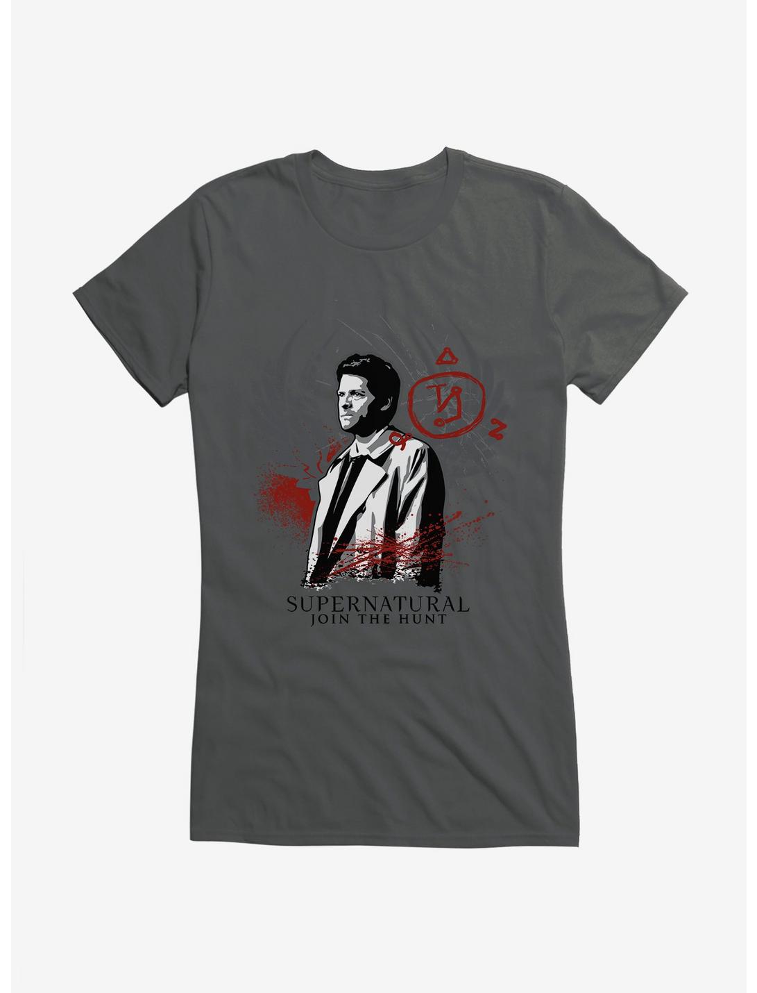 Supernatural Castiel Girls T-Shirt