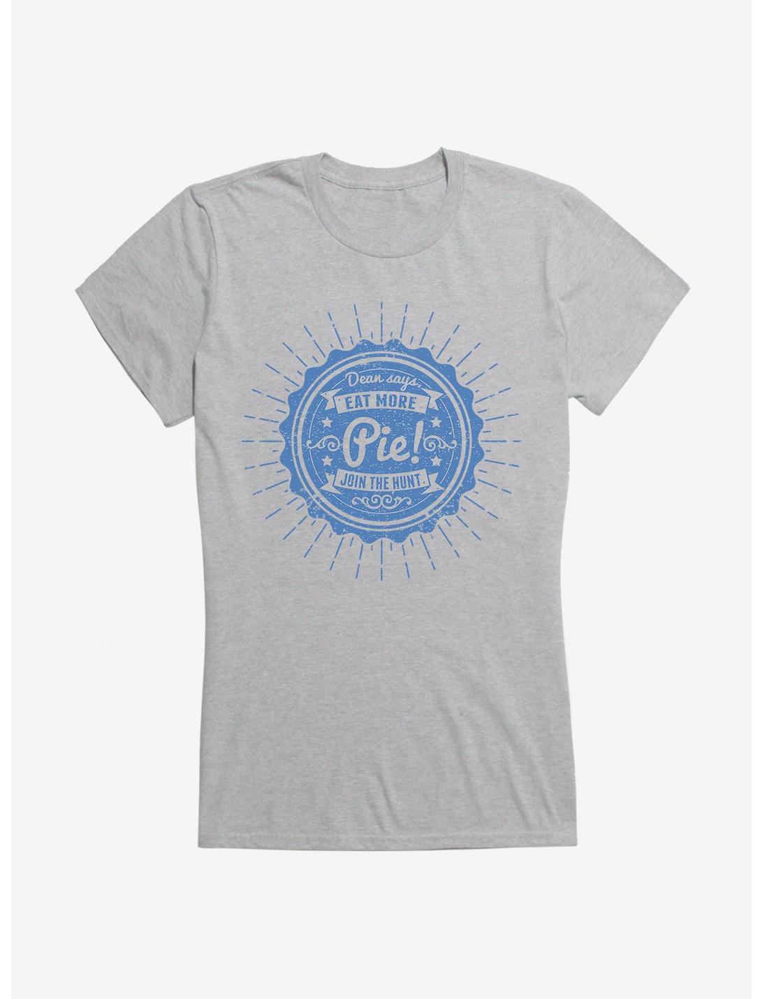 Supernatural Eat More Pie Girls T-Shirt