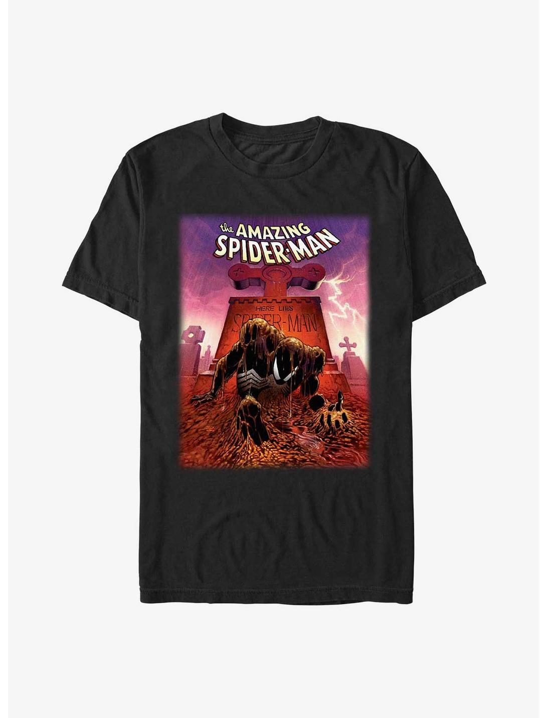Marvel Spider-Man Grave Heavyweight T-Shirt