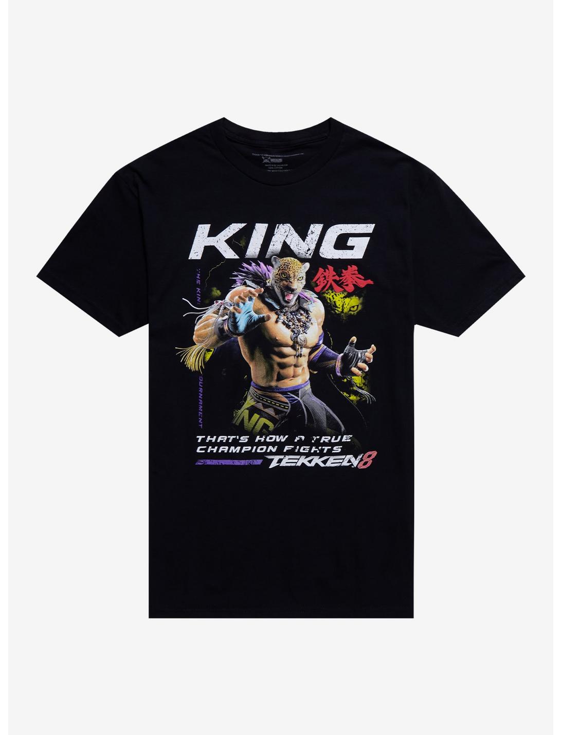 Tekken 8 King T-Shirt By NERDS Clothing