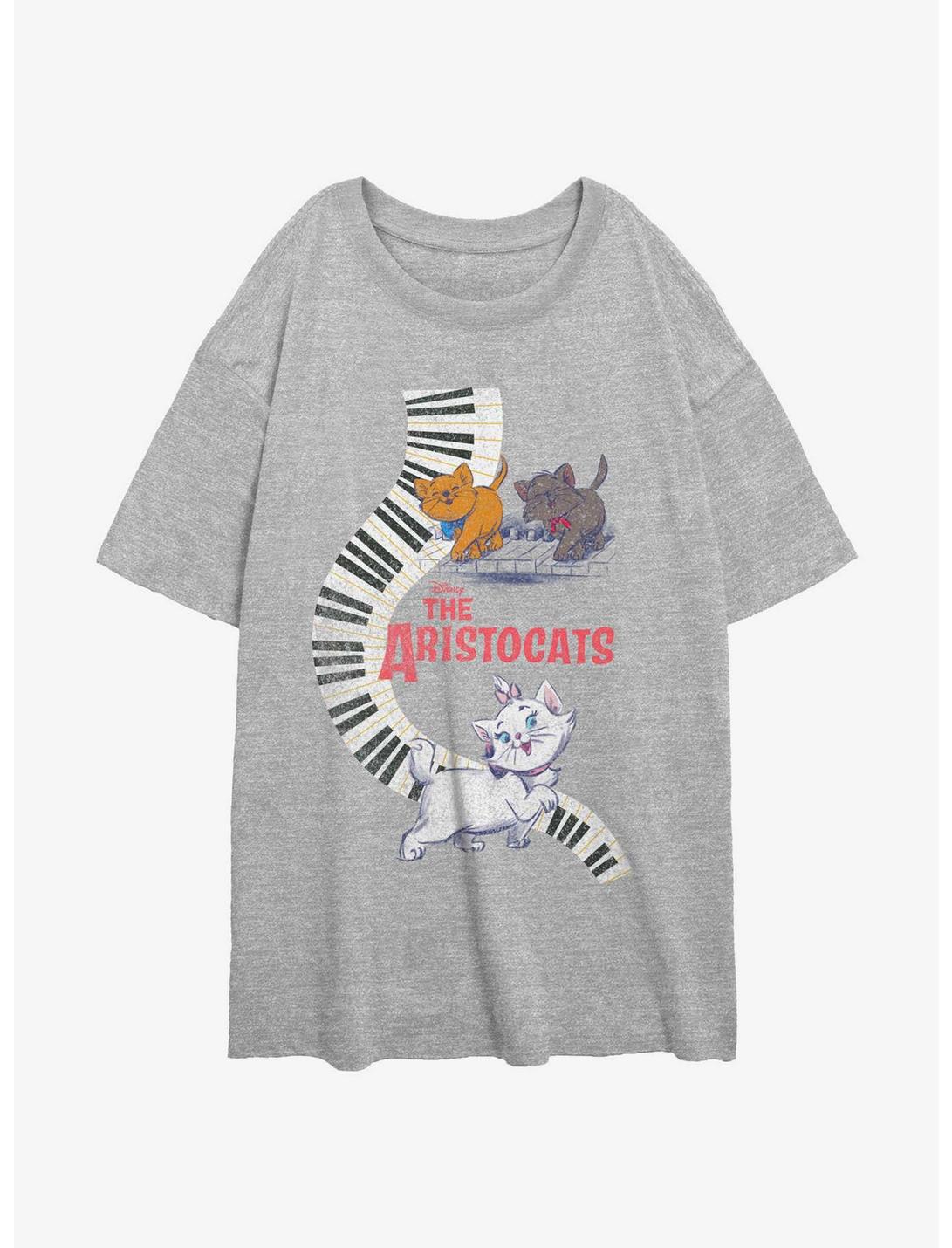 Disney The AristoCats Piano Girls Oversized T-Shirt
