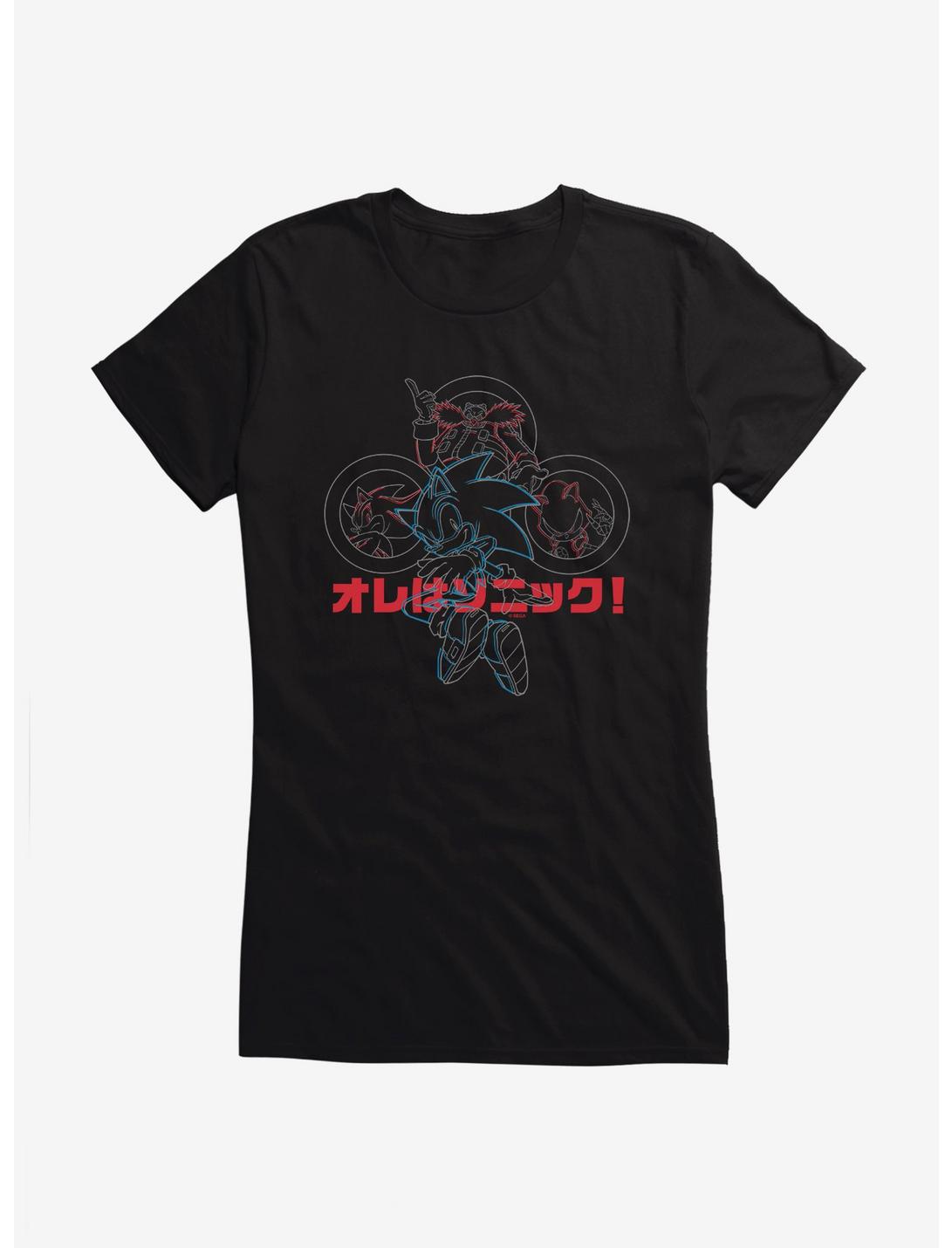 Sonic The Hedgehog Sonic Versus Girls T-Shirt