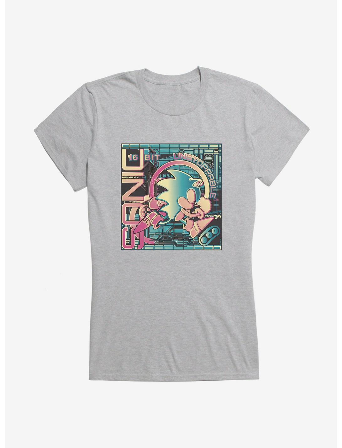 Sonic The Hedgehog Unstoppable Sonic 16-Bit Girls T-Shirt