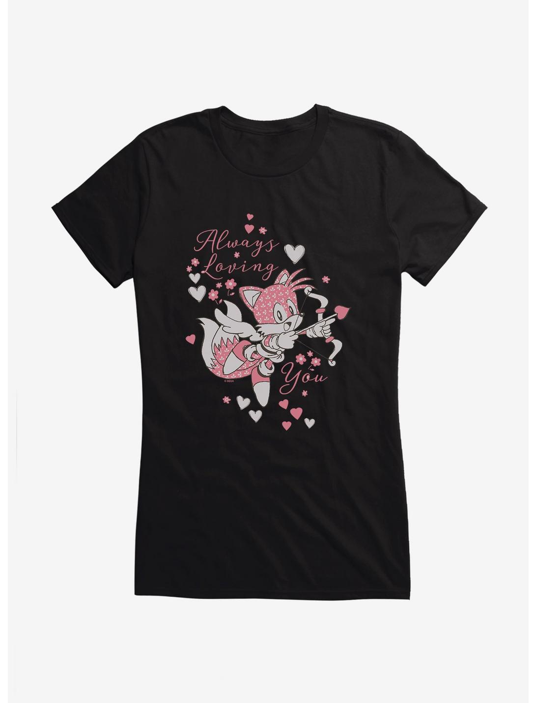Sonic The Hedgehog Tails Always Loving You Girls T-Shirt