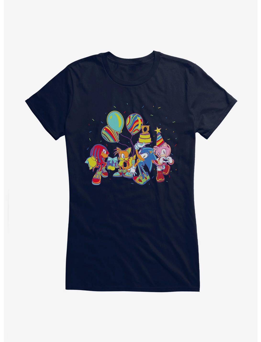 T-shirt Fille Sonic The Hedgehog Summer Squad
