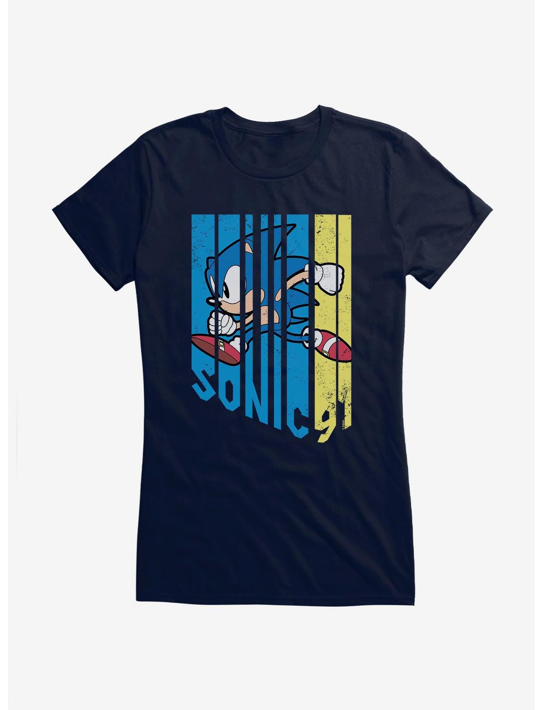 Sonic The Hedgehog Sonic Speed Color Girls T-Shirt