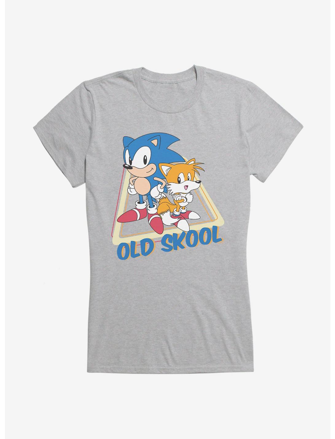 Sonic The Hedgehog Sonic And Tails Old Skool Girls T-Shirt