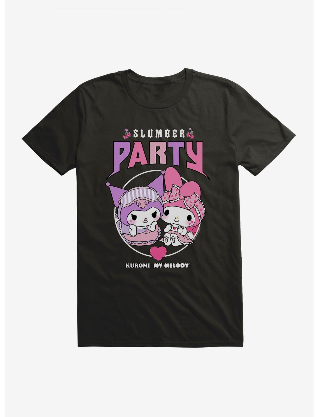 T-shirt Soirée pyjama métal My Melody et Kuromi