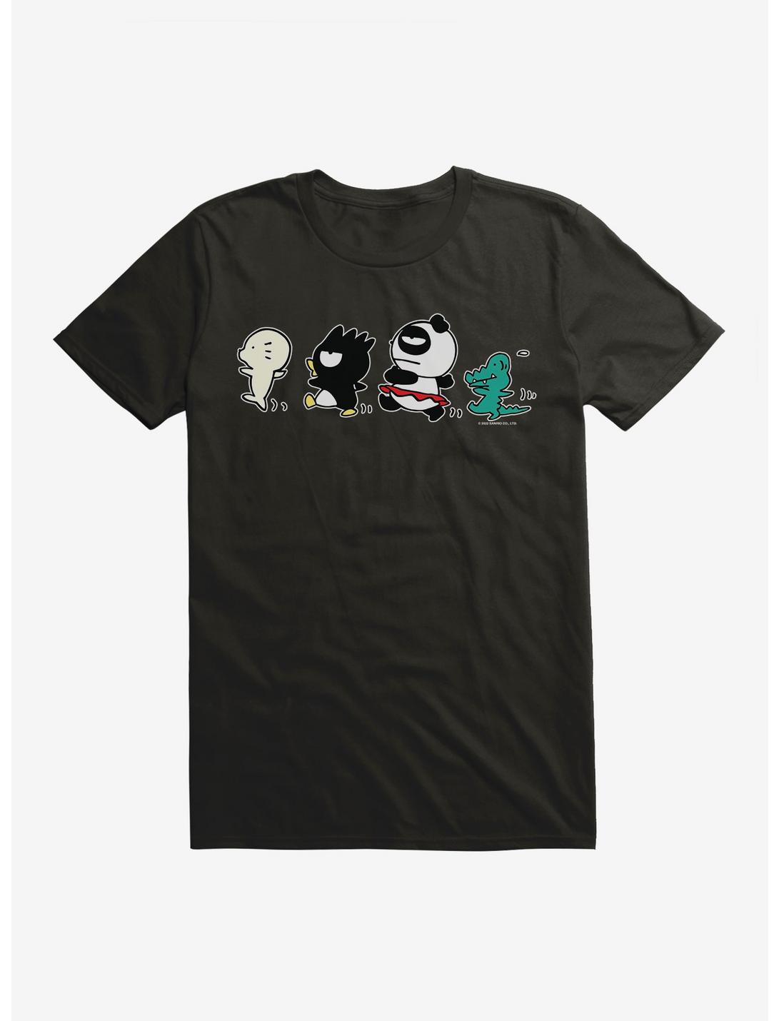 Badtz Maru With Pandaba, HanaMaru, Pochi March T-Shirt