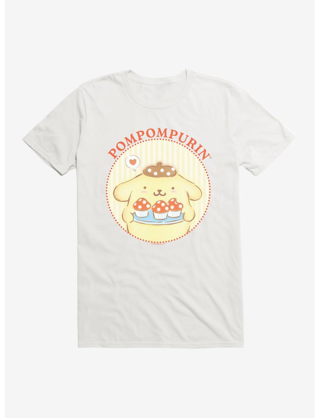 Hello Kitty And Friends Pompompurin Mushroom Cupcakes T-Shirt