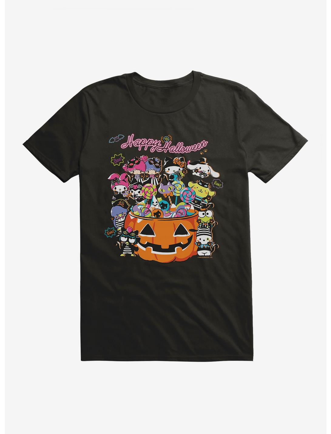 Hello Kitty And Friends Happy Halloween Group Candy T-Shirt