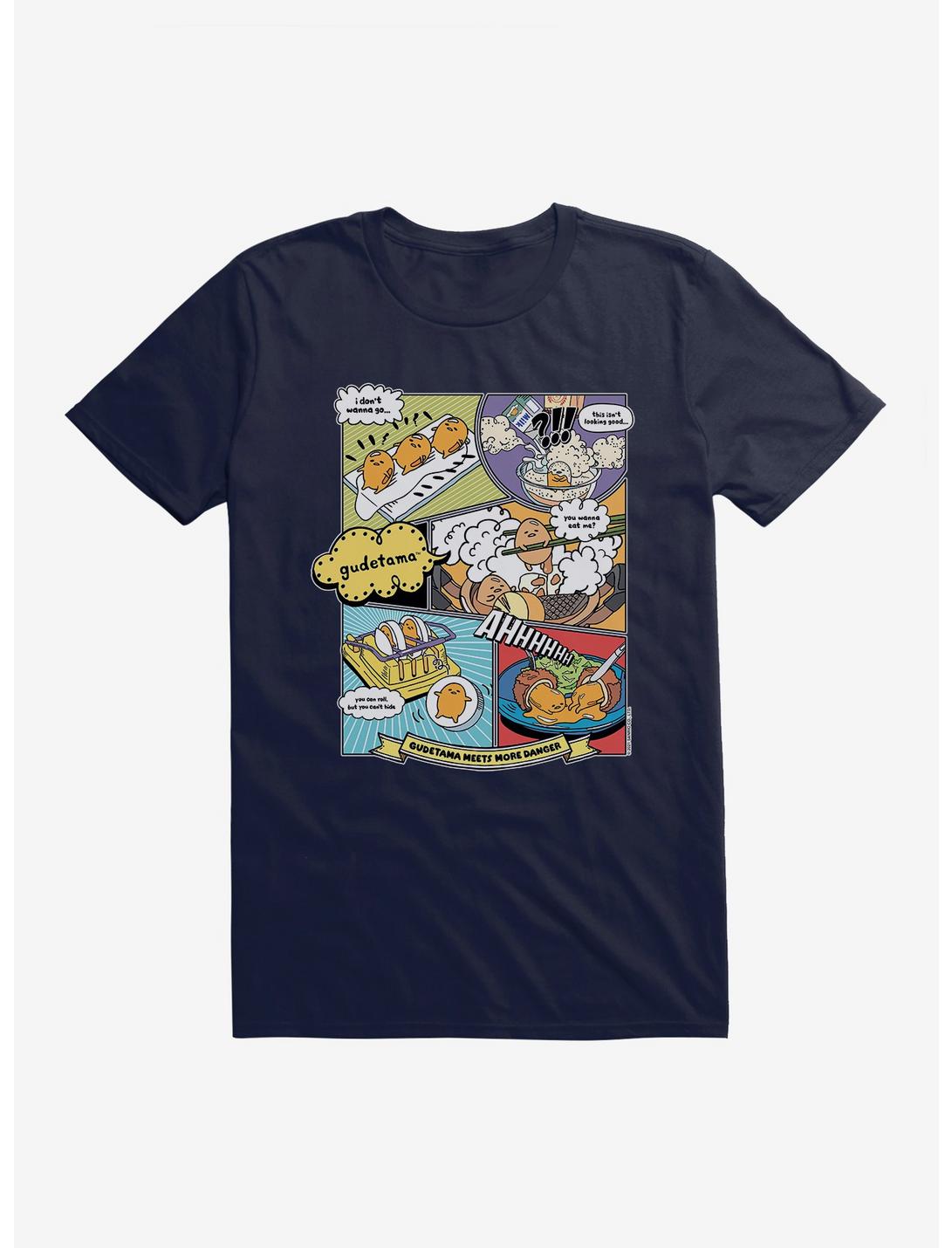 Gudetama Comic Strip T-Shirt