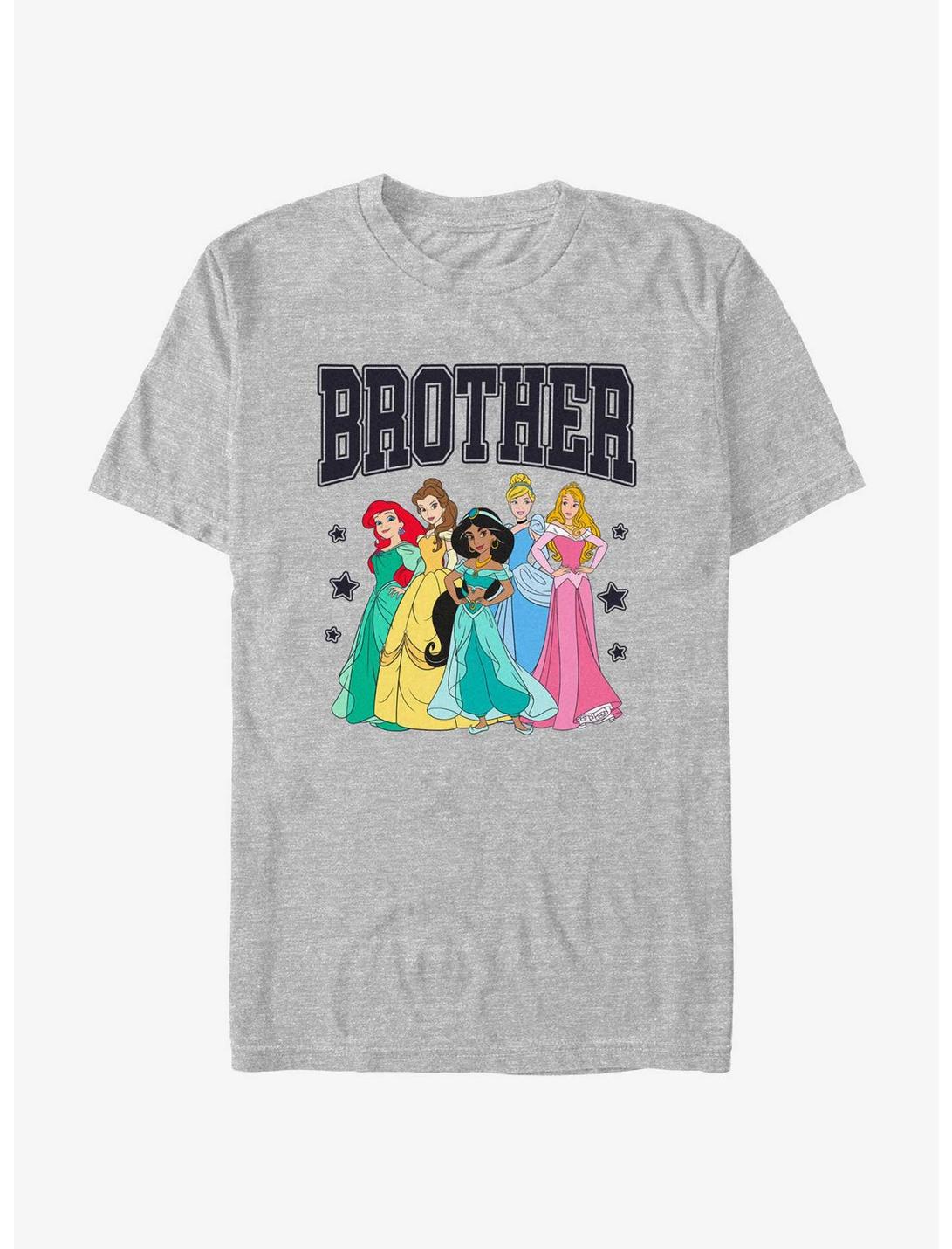 T-shirt universitaire « Mon frère, c'est une princesse Disney »