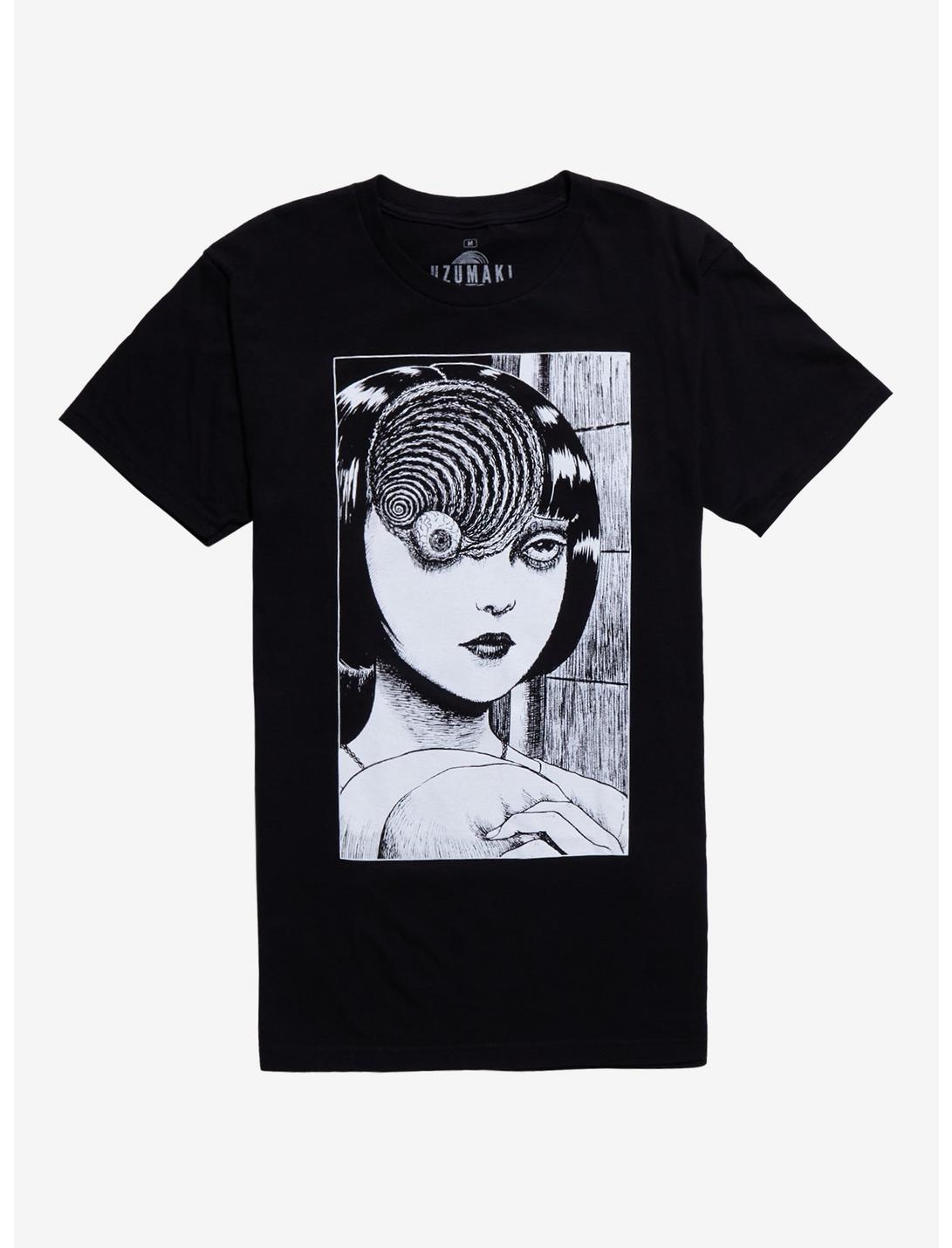 Junji Ito Uzumaki Spiral Eye T-Shirt