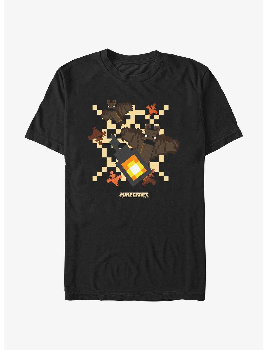Minecraft Bats And Light T-Shirt