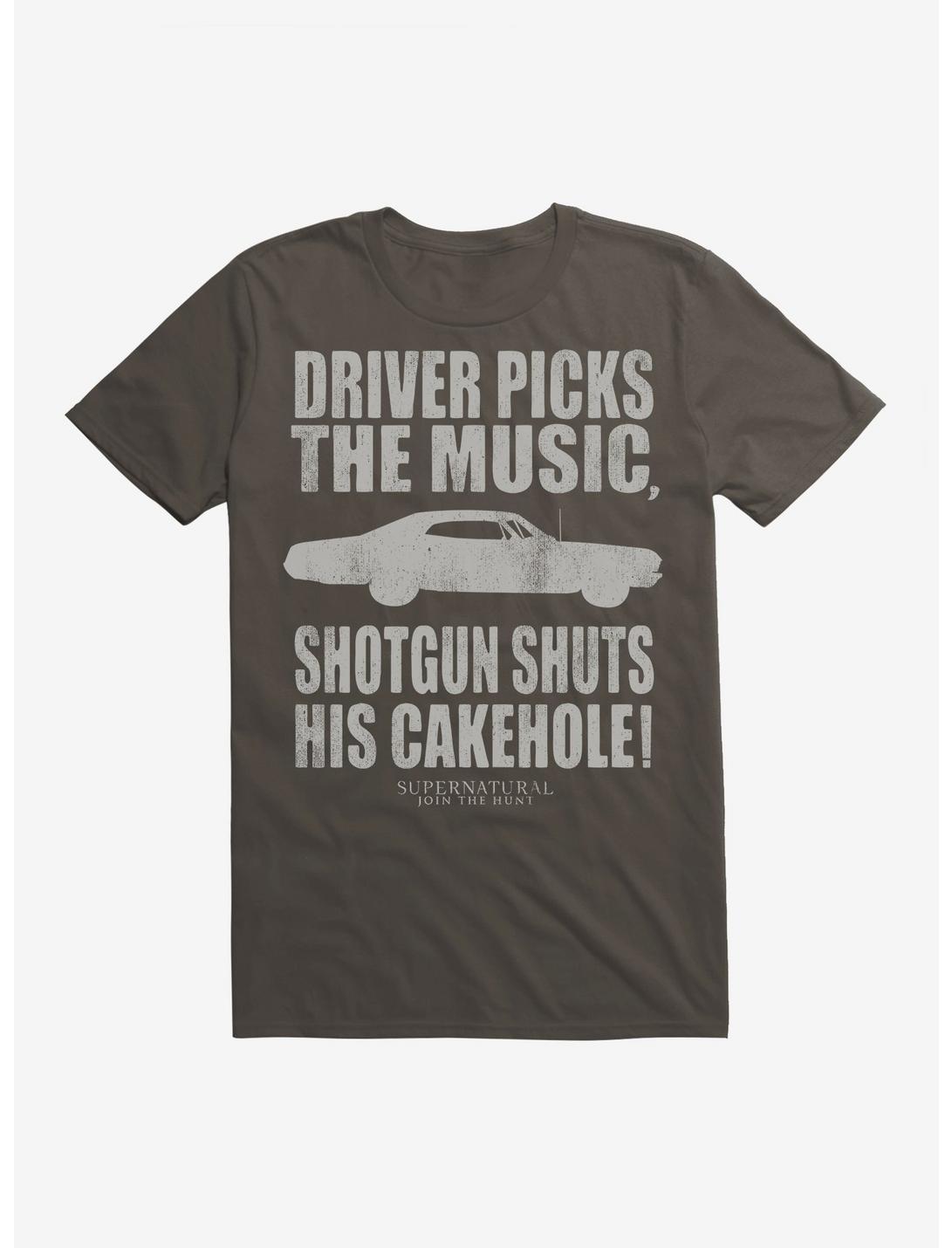 Supernatural Driver Picks The Music T-Shirt
