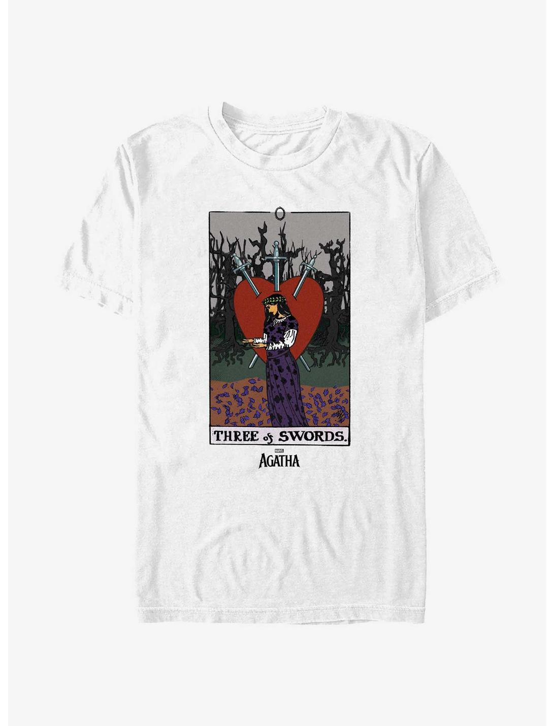 Marvel Agatha Three Of Swords Tarot T-Shirt