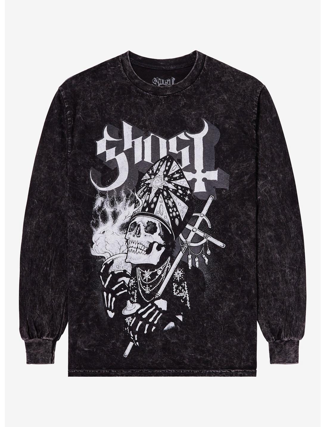 Ghost Papa Emeritus Skeleton Long-Sleeve T-Shirt