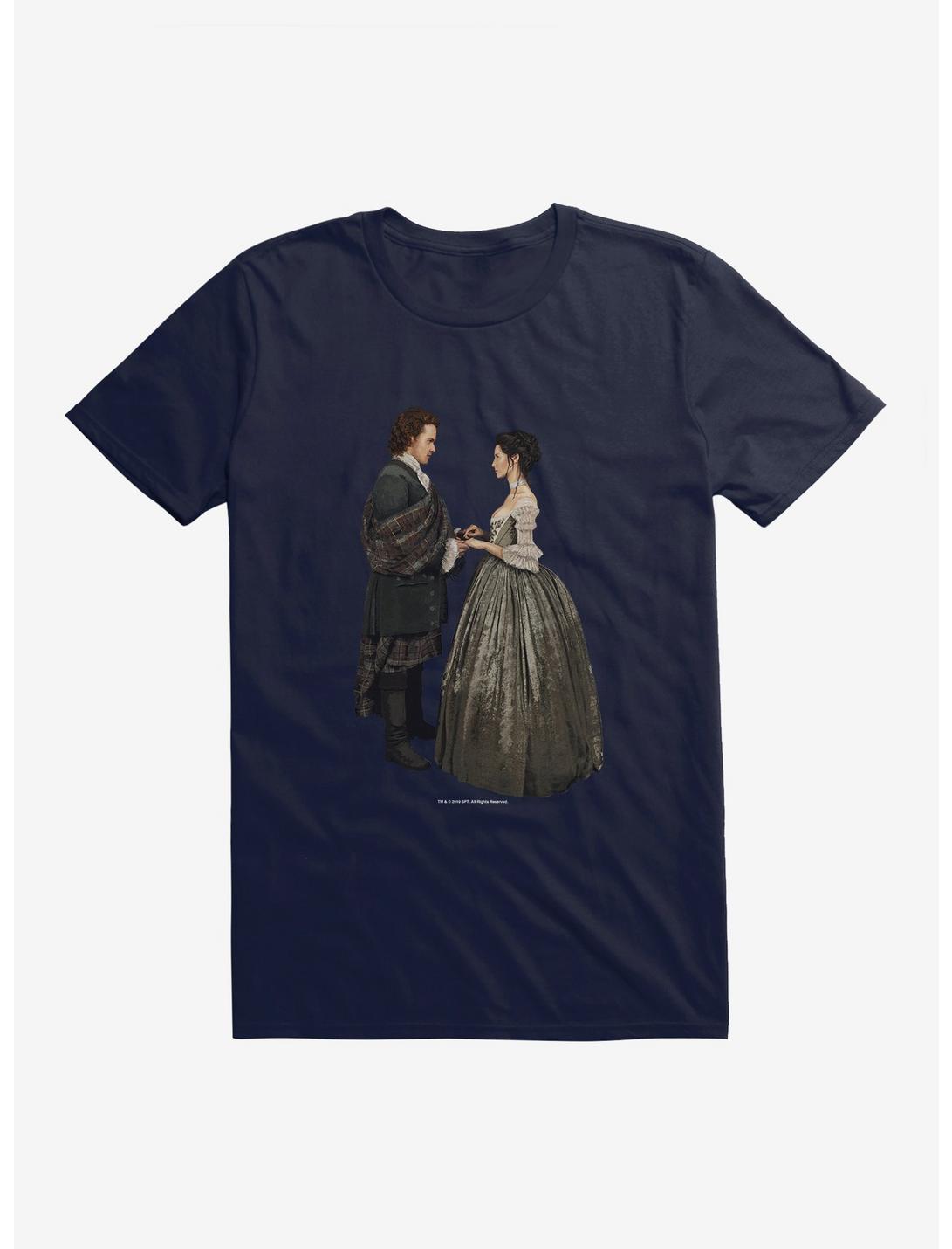 T-shirt de mariage Outlander Jamie et Claire