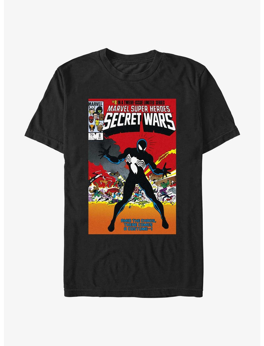 Marvel Secret Wars Comic Cover Vol8 Symbiote Spider T-Shirt