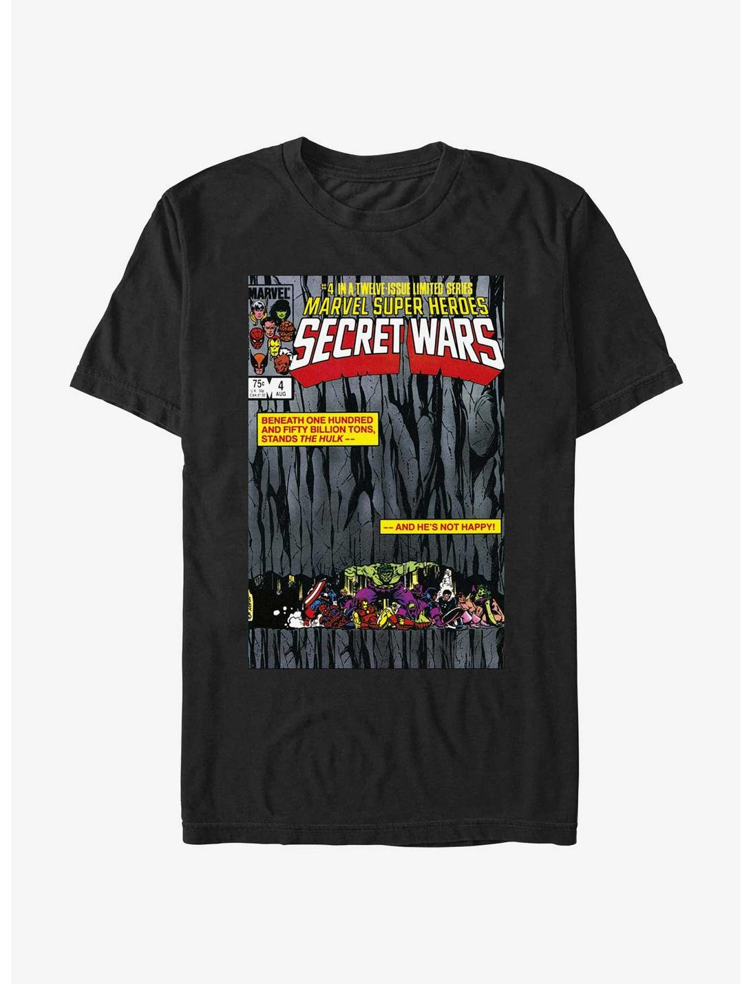 T-shirt Hulk – Couverture de bande dessinée Marvel Secret Wars Vol. 4