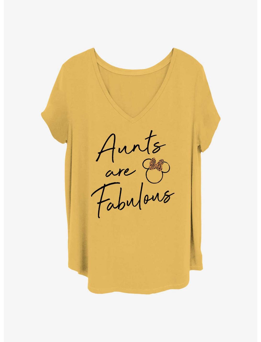 Disney Minnie Mouse Fab Aunt Girls T-Shirt Plus Size