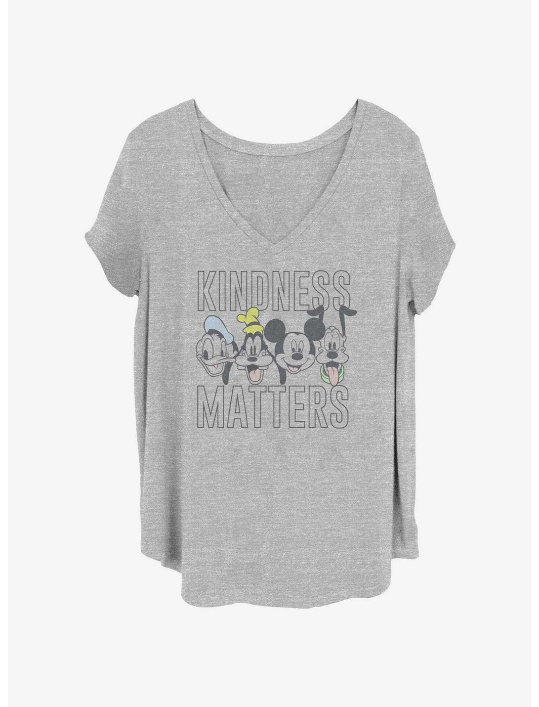 Disney Mickey Mouse Kindness Matters Girls T-Shirt Plus Size
