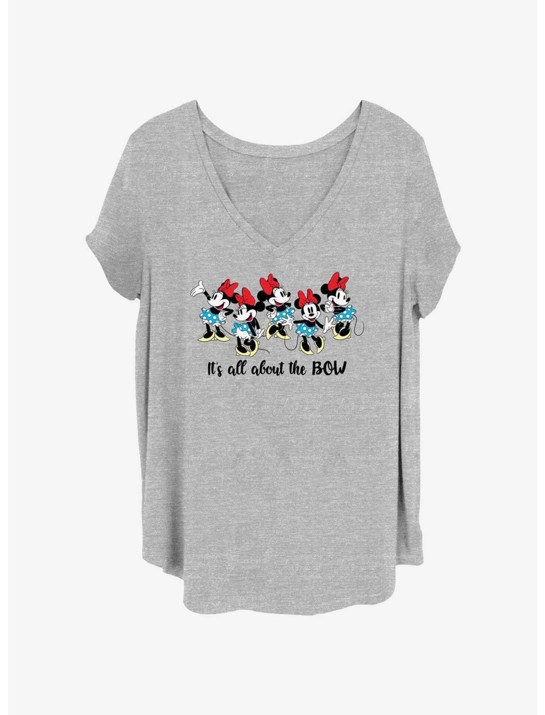 T-shirt Fille Disney Minnie Mouse « All About The Bows » Grande Taille