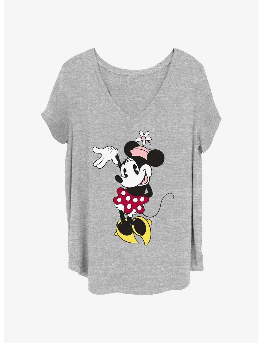 Disney Minnie Mouse Wave Girls T-Shirt Plus Size