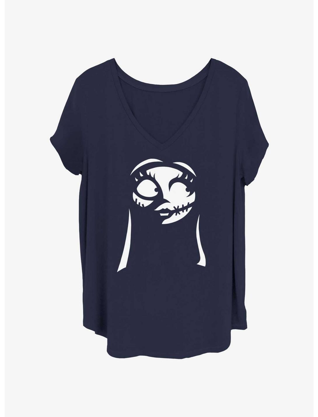 The Nightmare Before Christmas Sally Stencil Girls T-Shirt Plus Size