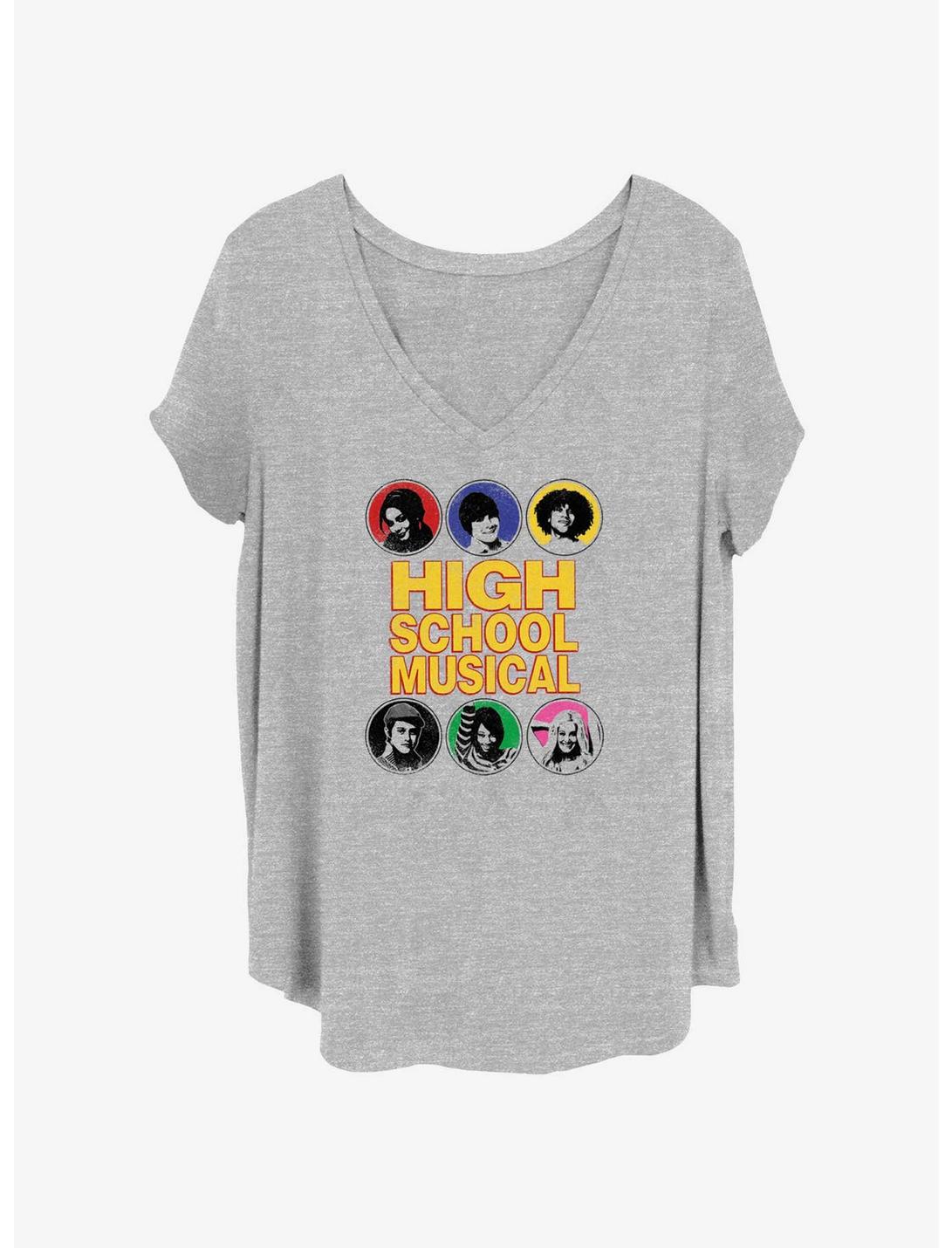 Disney High School Musical Cast Circles Girls T-Shirt Plus Size