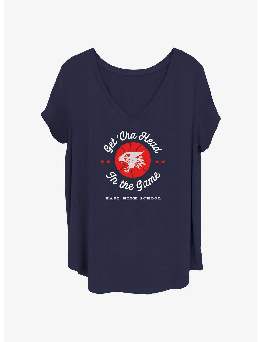 Disney High School Musical Head In The Game Girls T-Shirt Plus Size