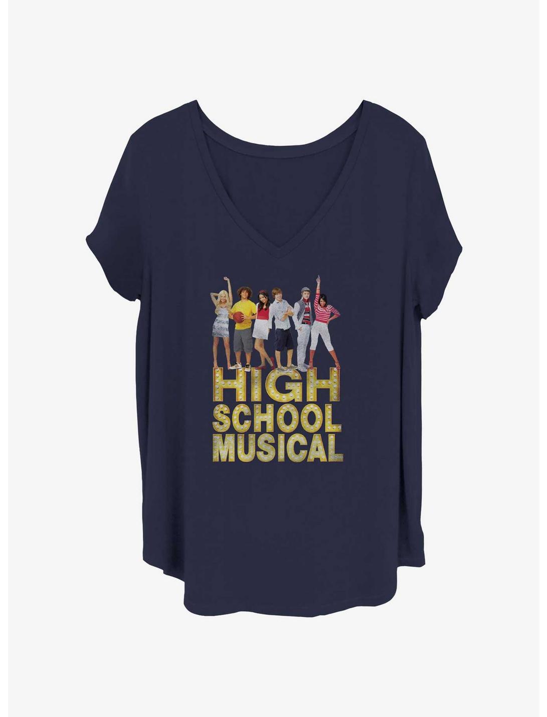T-shirt Fille Disney High School Musical Grande Taille